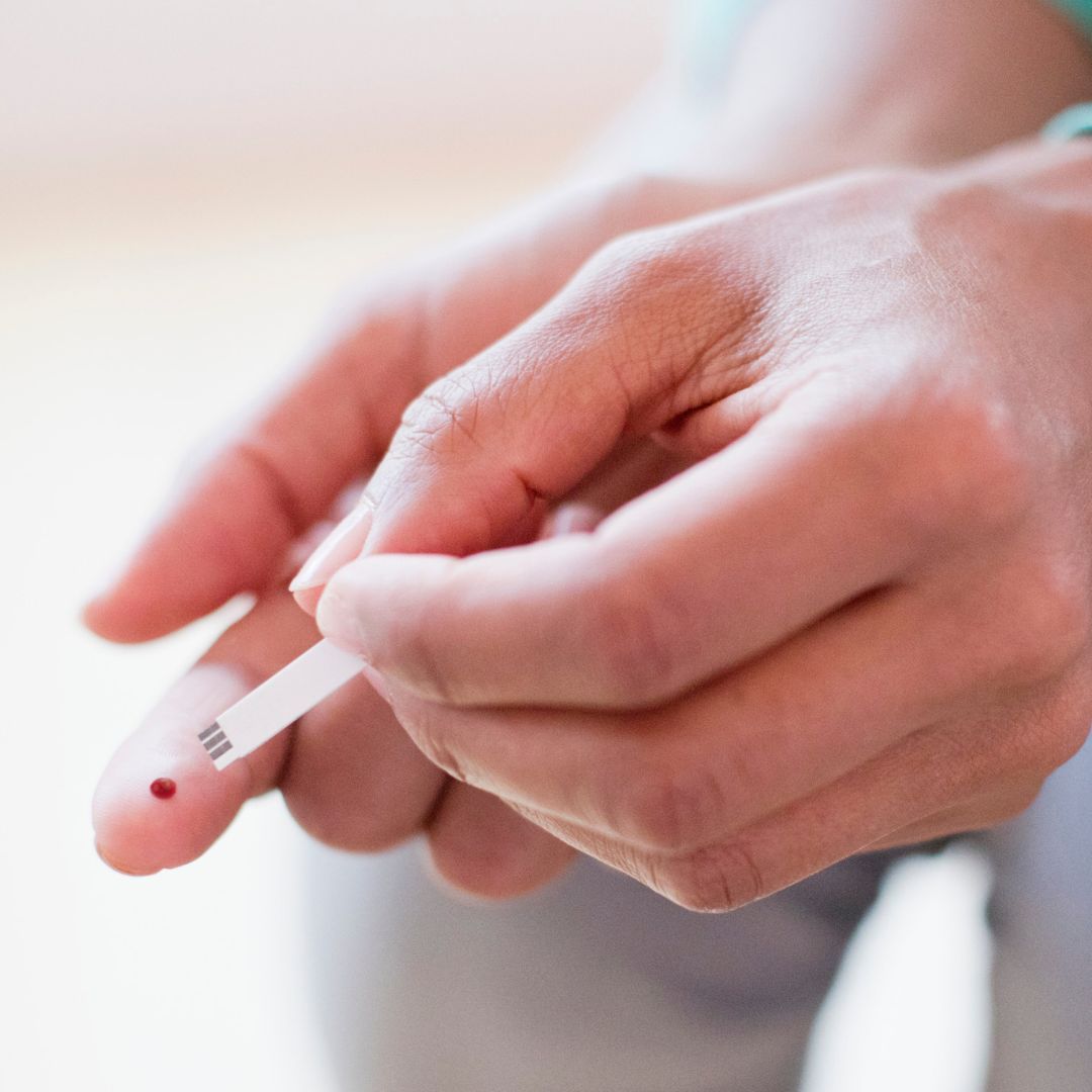 testing blood sugar 
