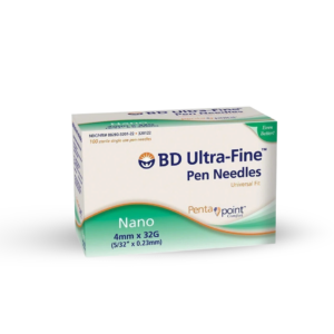 BD Nano Ultra Fine Pen Needles 4mm x 32G
