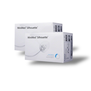 Bundle of 2 - MiniMed Paradigm Silhouette MMT-381 Infusion Set, 23 inch, 13mm