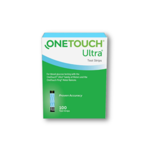 Box of One Touch Ultra Test Strips – 100 Count | Expires 8/25 Test Strips