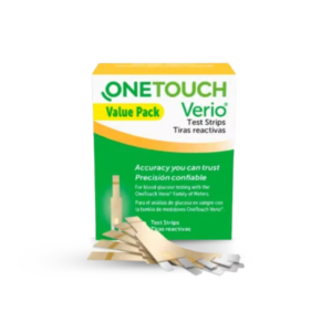 Box of OneTouch Verio Test Strips | Value Pack | 30 Count Test Strips