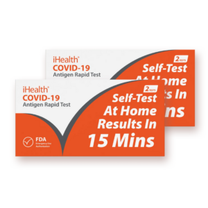iHealth COVID-19 Antigen Rapid Test 2 Packs Bundle (4 Tests in total)