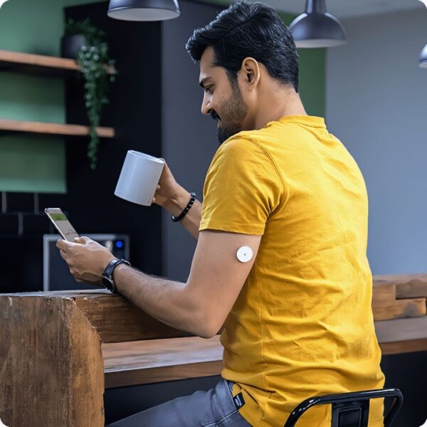 monitor on back of arm