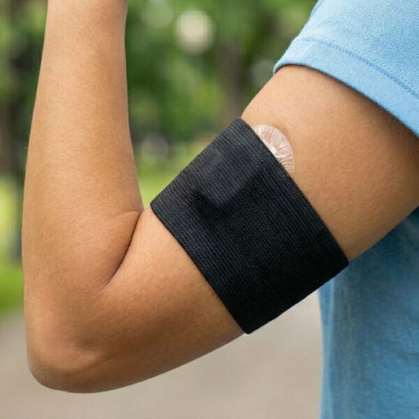 band protecting dexcom during exercize